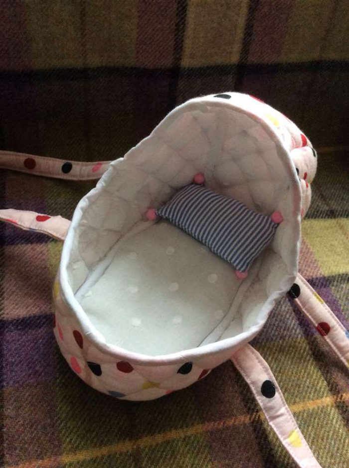 Moses Basket Polkadot